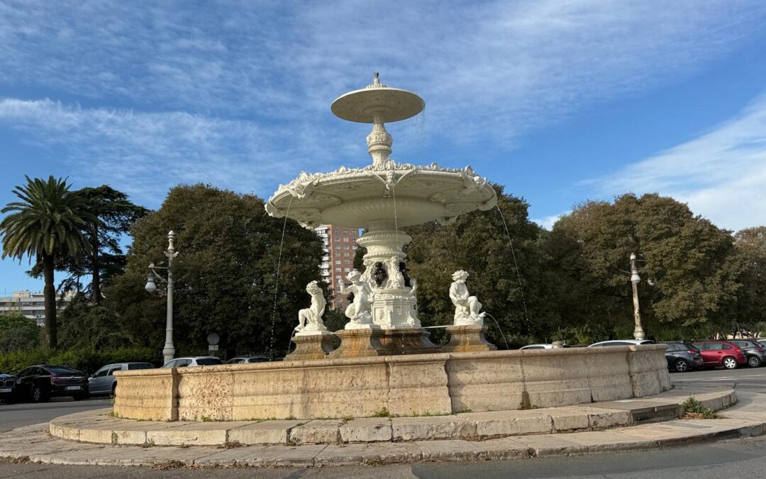TRATAMIENTO PINTURA EN FUENTE – PASEO ALAMEDA- VALENCIA